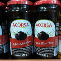 Acorsa Pitted Black Olives