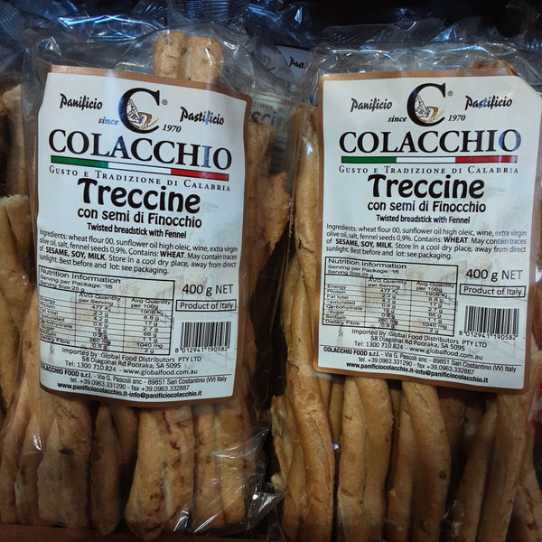 Colacchio Treccine with Fennel 400g