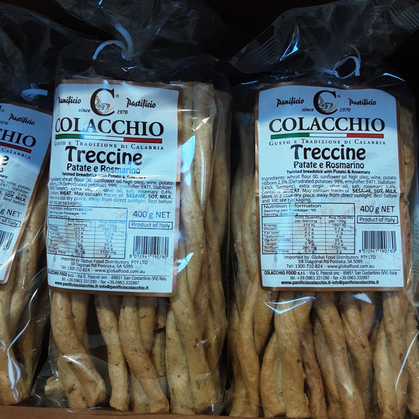 Colacchio Treccine with Potato & Rosemary 400g