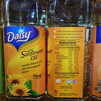 Daisy Sunflower Oil 750mL