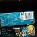 OB Finest Fig and Pistachio Crackers 130g