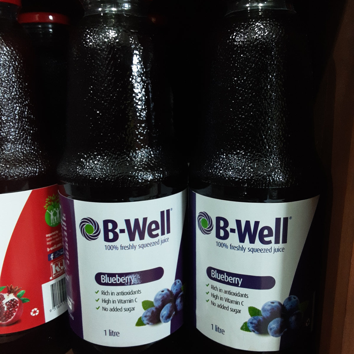 BWell Blueberry Juice 1L Pellegrinos Fresh Fruits