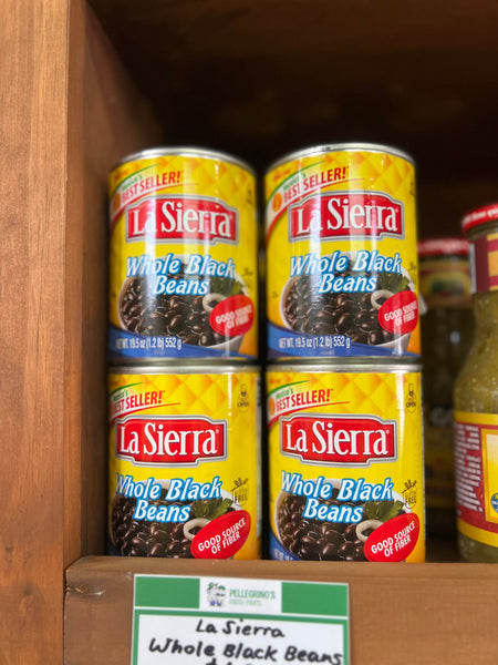 La Sierra Whole Black Beans 552g