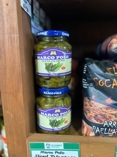 Marco Polo Sliced Jalapenos 350g