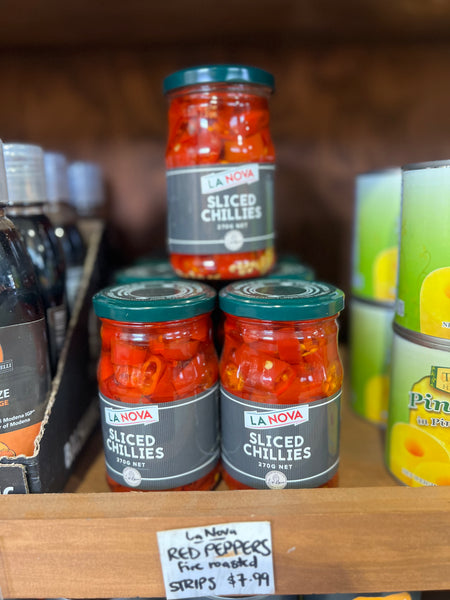 La Nova Sliced Chillies 270g
