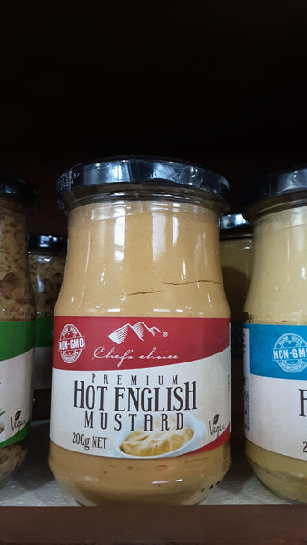 Chef's Choice Hot English Mustard 200g