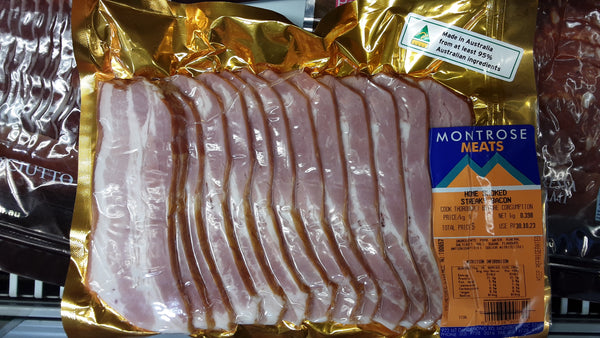 Montrose Meats Home Smoked Streky Bacon