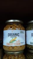 Chef's Choice Organic Sweet Corn 350g