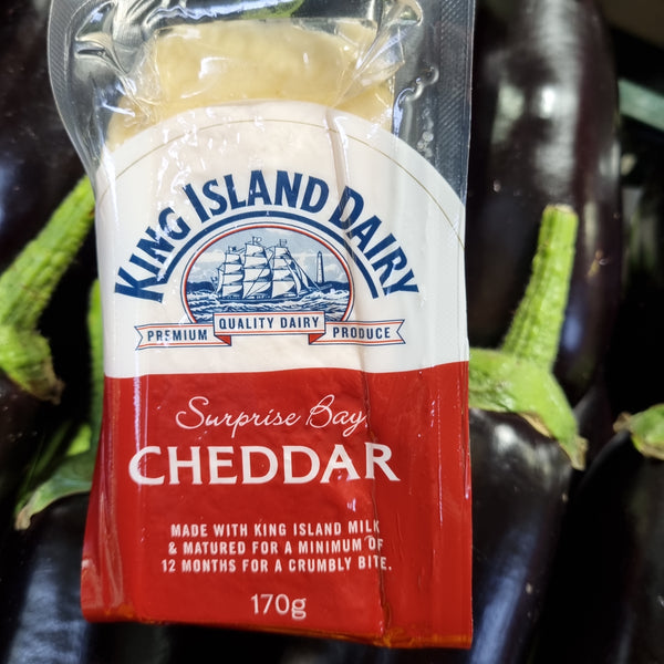 King Island cheddar cheese