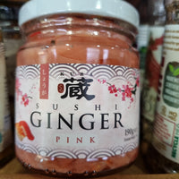 Japanese style sushi ginger pink 190g