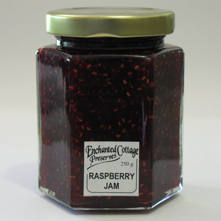 Enchanted Cottage Preserves Raspberry Jam 250g