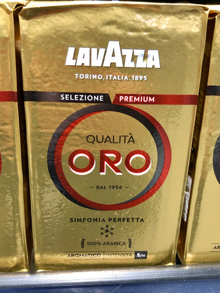 Lavazza Qualita Oro Ground Coffee 100% Arabica 250g