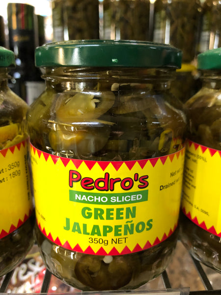 Pedro’s Nacho Sliced Green Jalapeños 350g