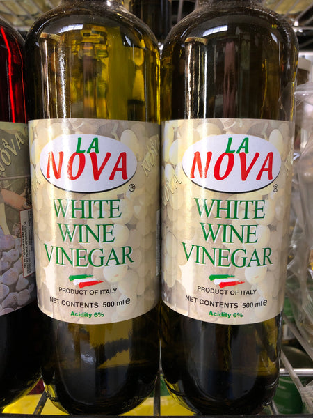 La Nova White Wine Vinegar 500ml